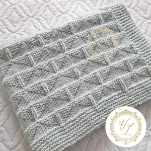 Blanket Knitting Pattern | Baby Blanket | v10
