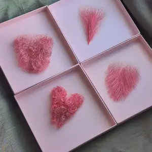Colorful Merkin. Heart shaped and unique