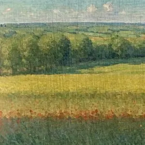 Painting - "Blooming Fields''