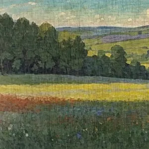 Painting - "Lush Meadow''