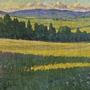 Painting - "Meadow’s Tranquility''