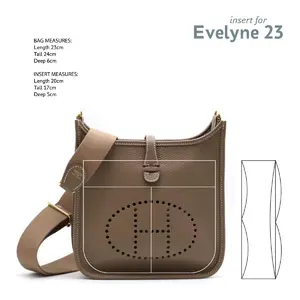 Evelyne 23 linen purse insert