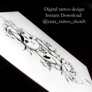 Maneki Neko Tattoo Design Lucky Cat Maneki Neko Tattoo Sketch