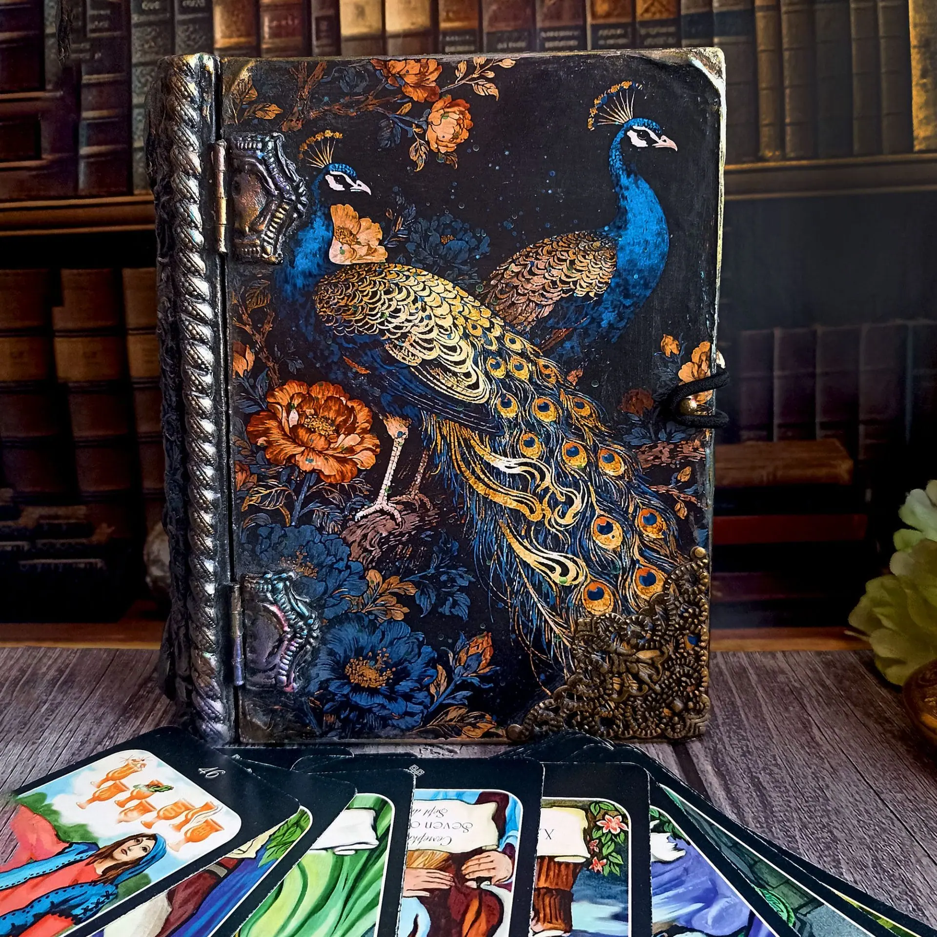 Peacock Book-Box,Card box,Box for money,Banknote case,Jewelry box 1 Book-Box Peacock,Card box,Keepsake box,Box for money,Banknote case,Jewelry box