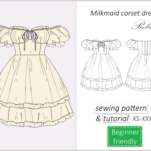 white christmas dresses Fleur Poetry Corset Dress In-Stock / M