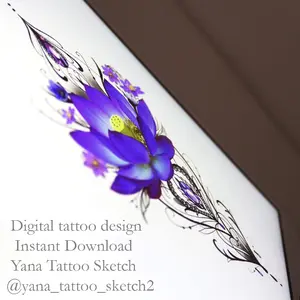 Lotus Tattoo Design Lotus Flower Tattoo Sketch Lotus Ornamental
