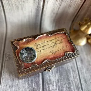 Bill holder, Banknote box with lid, Wooden box for money, 100 dollars, Organizer for banknotes, Storage box, Treasure box, Memory box, Banknote case