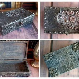 Bill holder, Banknote box with lid, Wooden box for money, 100 dollars, Organizer for banknotes, Storage box, Treasure box, Memory box, Banknote case