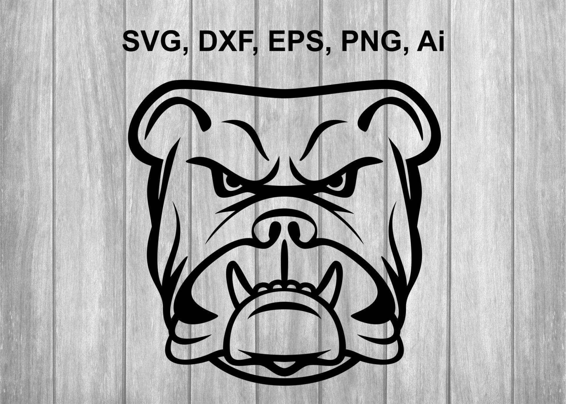 Bulldog svg 1 Bulldog svg