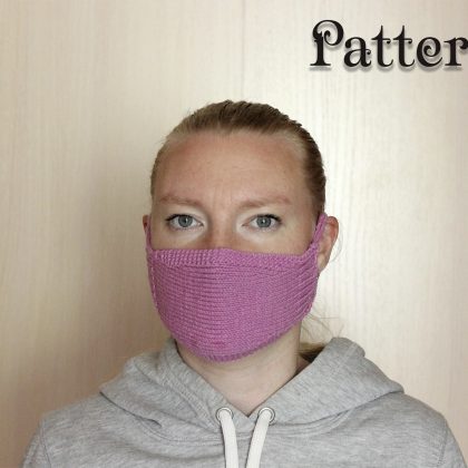Easy knit mask pattern