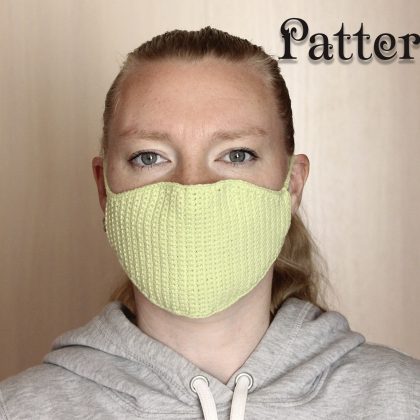 Easy crochet Mask Face pattern