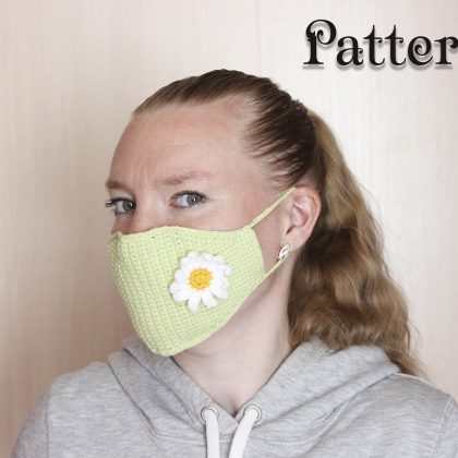 Crochet pattern mask