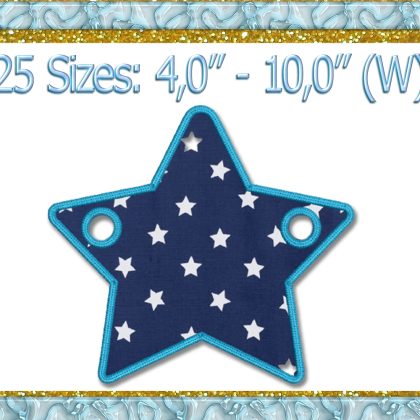 Star Banner Applique