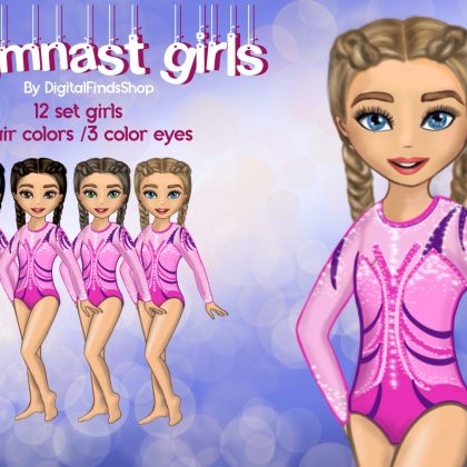 Gymnast clipart