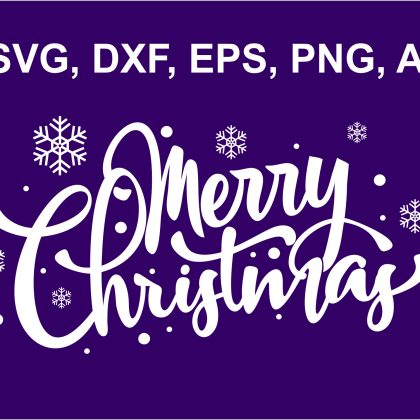 Merry christmas svg