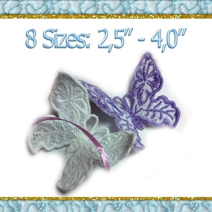 Butterfly Free Standing Lace