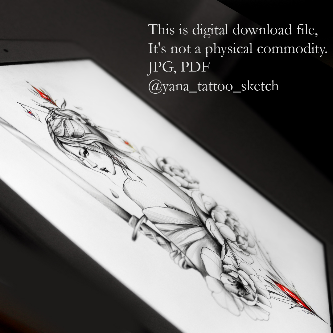 Samurai Tattoo Design Geisha Samurai Tattoo Idea Sketch 2 Samurai Tattoo Design Geisha Samurai Tattoo Idea Sketch - Image 2