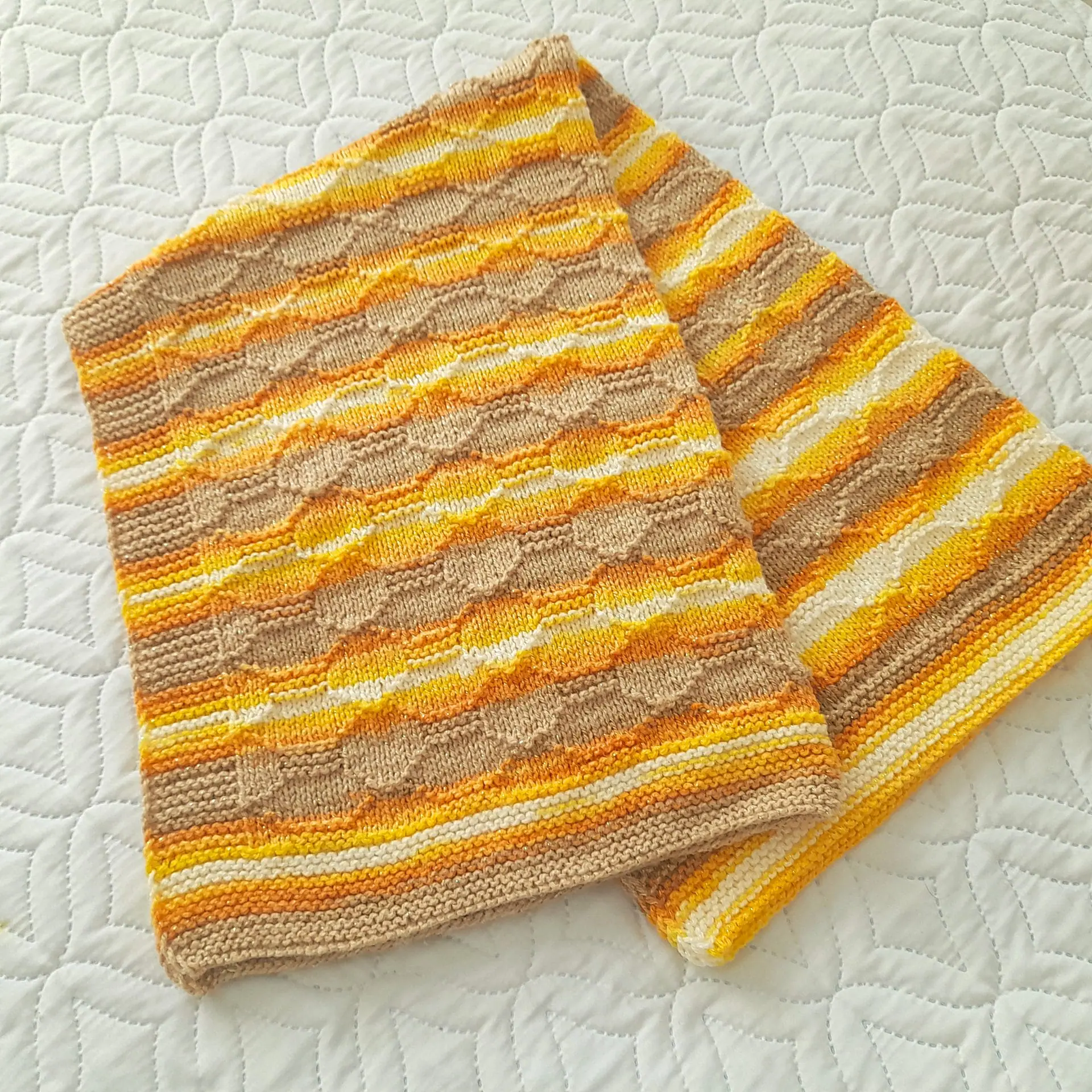 Step-by-Step Knitting Pattern Baby Blanket | v54 2 Step-by-Step Knitting Pattern Baby Blanket | v54 - Image 2