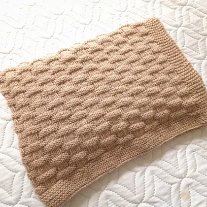 Blanket Knitting Pattern | Baby Blanket | V6