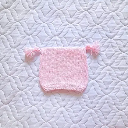Knitting Pattern Baby Bonnet | Hat Pattern | V77