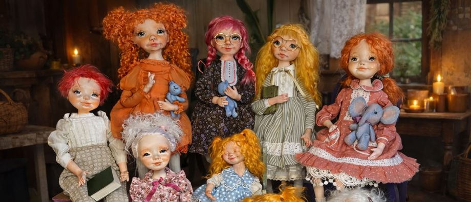 Expressive Art Dolls by Svetlana Mukan 1 svetlana mukan dailydollnews 1