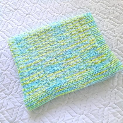 Blanket Knitting Pattern | Baby Blanket | V8