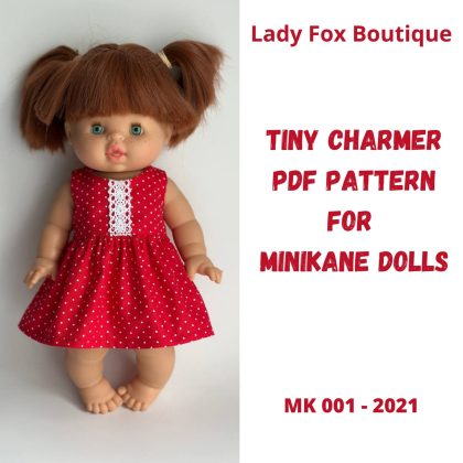 PDF Sewing Pattern for Minikane 32 cm Doll