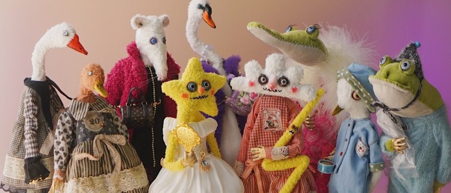 Handmade Textile Dolls by Good and Strange: Characters with Personality 1 stay weird and good dailydollnews 1
