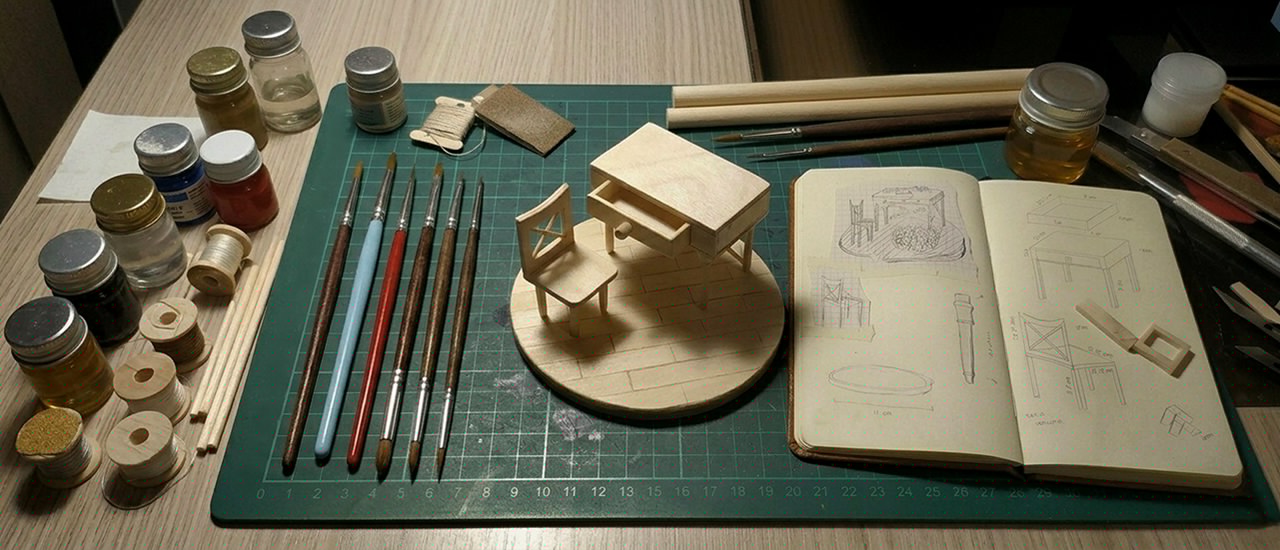 Wooden Miniatures: How Time Creates Patina and Memory