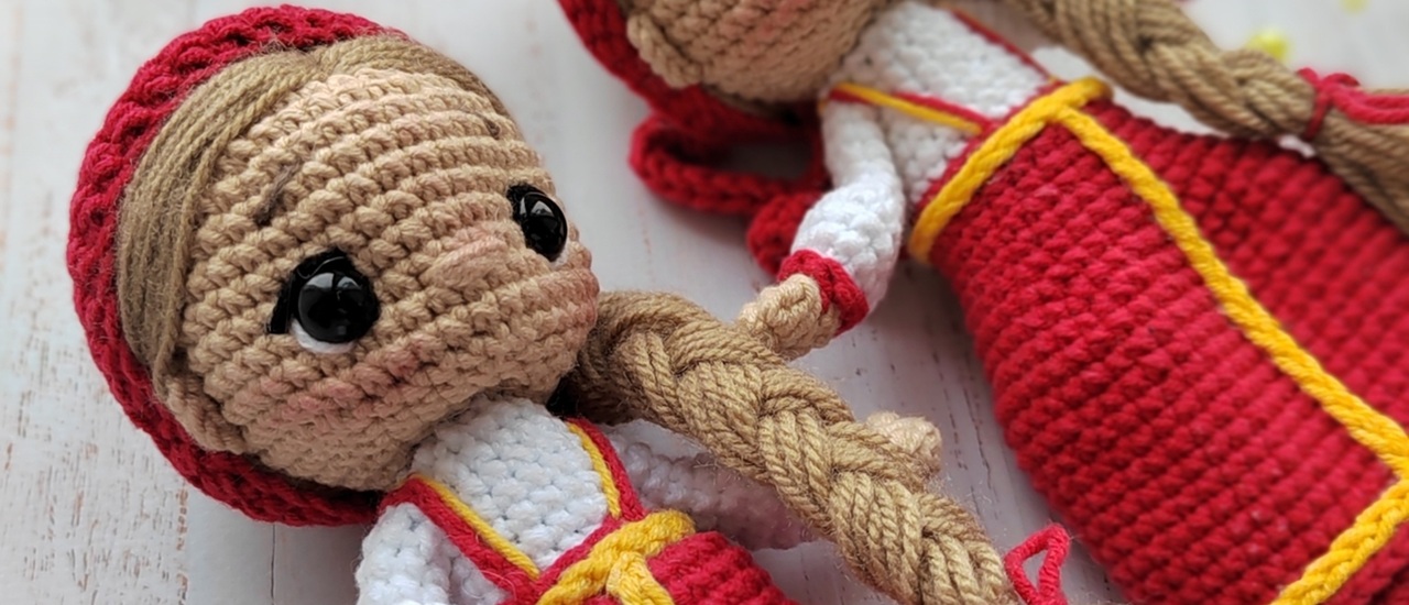 Crochet Doll Tutorial: How to Make Alyonushka