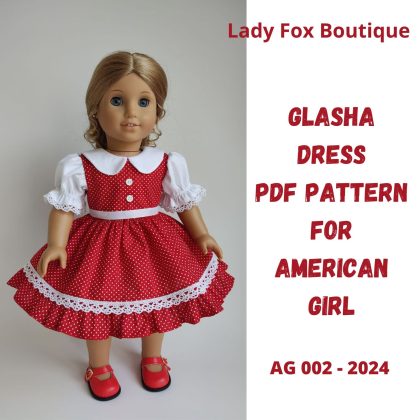 American Girl doll dress pattern