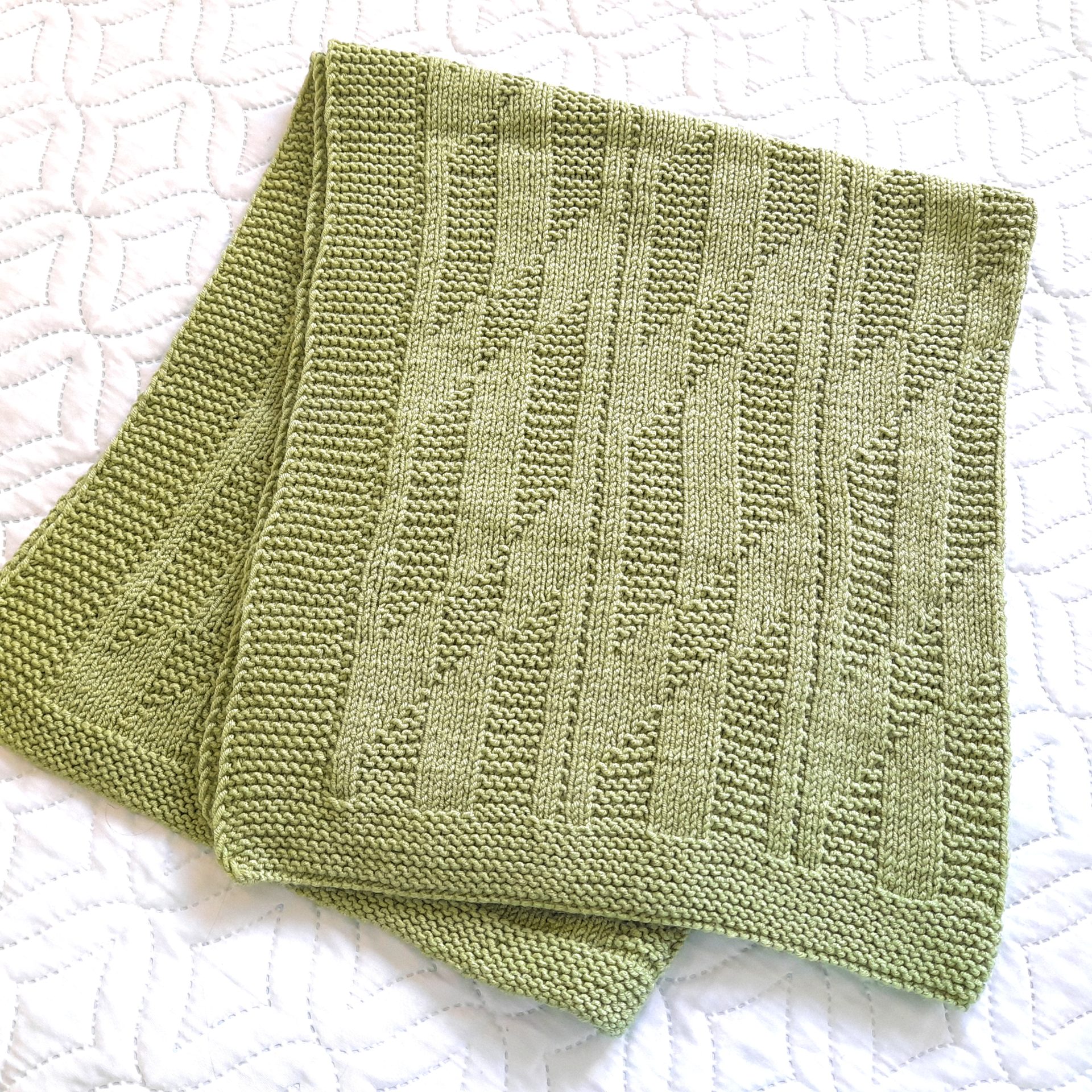 Step-by-Step Knitting Pattern Baby Blanket | v120 3 Step-by-Step Knitting Pattern Baby Blanket | v120 - Image 3