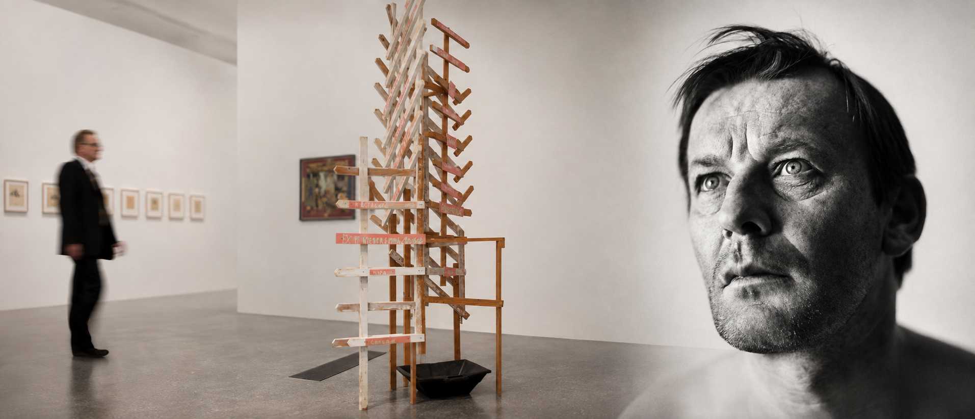 Martin Kippenberger Artwork Cleaned by Accident in Museum
