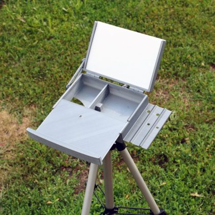 Pocket mini easel (sketchbook) for traveling. 3D model .stl