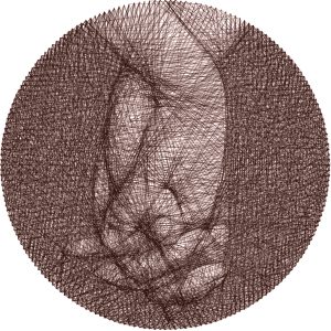 String art patterns Hands, String art kit DIY gift idea