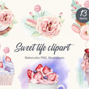 SWEET LIFE CLIPART