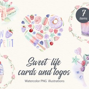 SWEET LIFE CARDS AND LOGOS