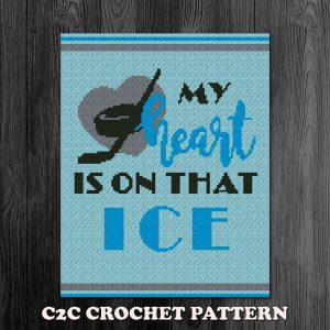 ice hockey blanket
