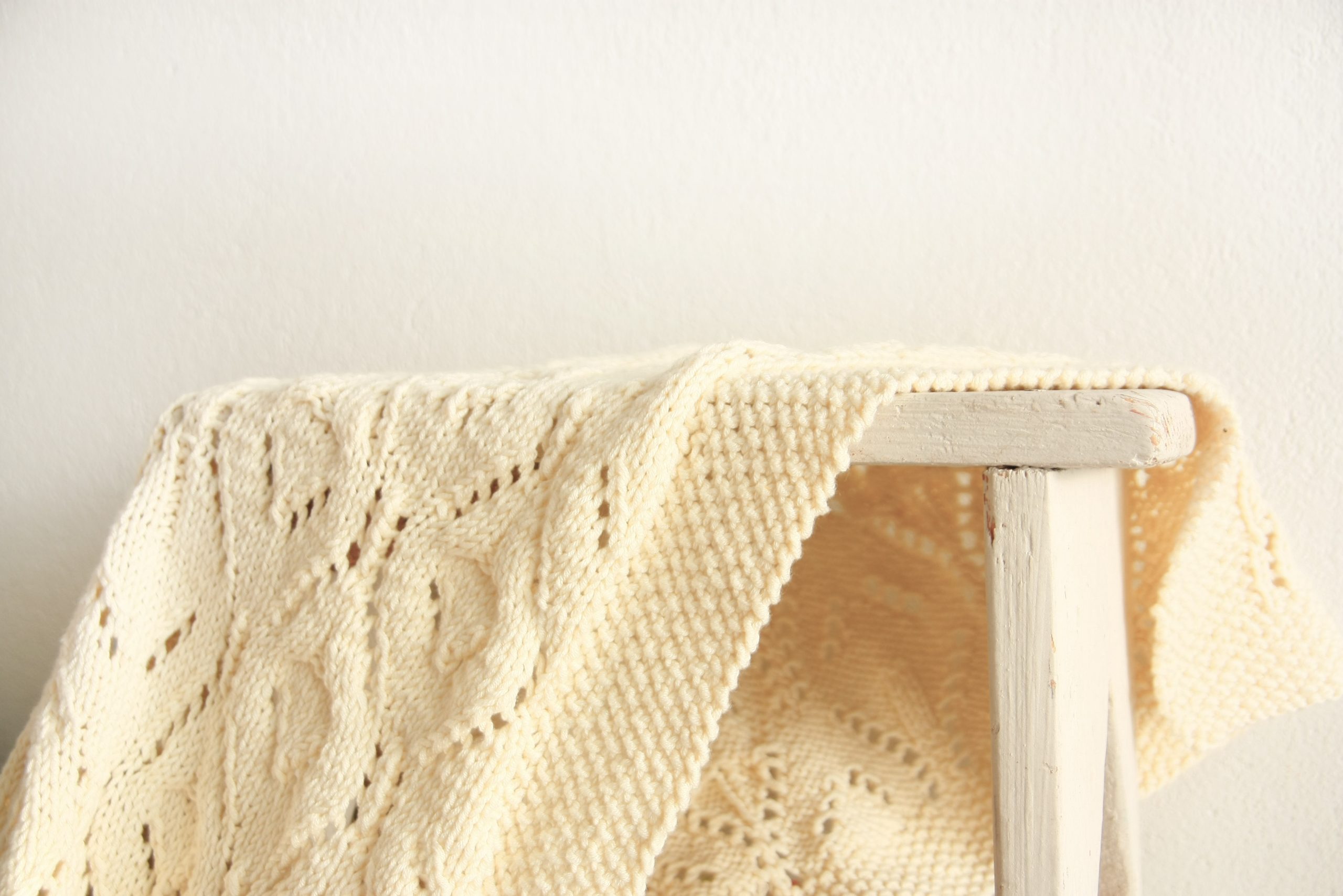 Knitting pattern lace baby blanket, pdf pattern 6 Knitting pattern lace baby blanket, pdf pattern - Image 6