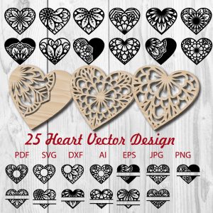Heart SVG -JDY- 8