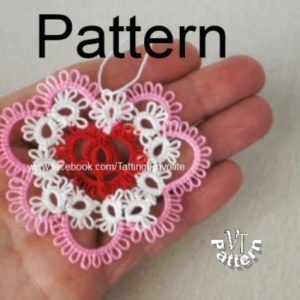 Tatting pattern Collar #8, PDF Tatting pattern, Instant Download -  Crealandia