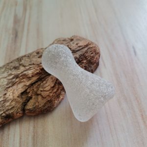 Huge white genuine sea glass WT26