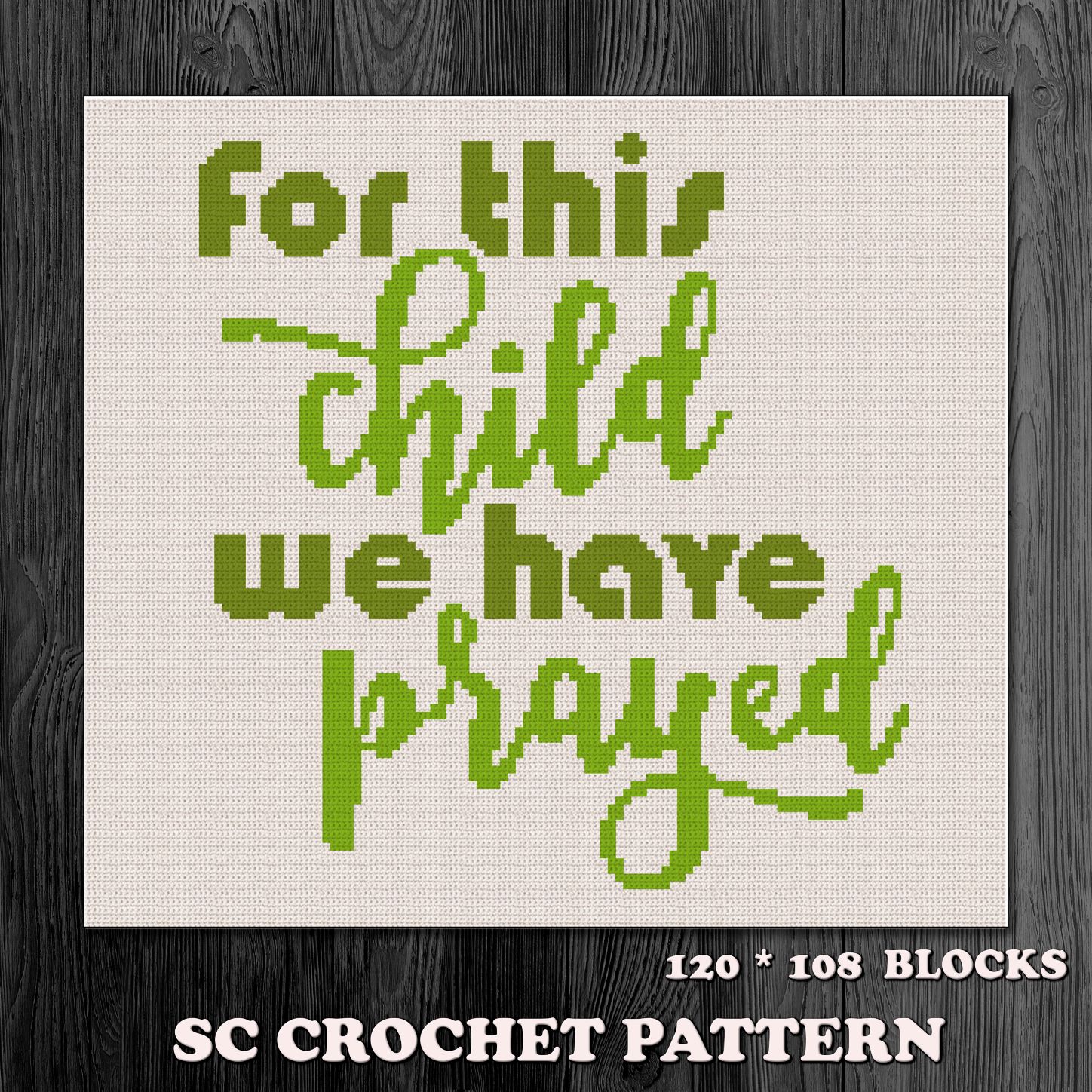 For this child we have prayed crochet blanket pattern sc 1 1 samuel 1 26 crochet