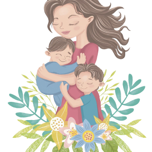 The mother and the sons