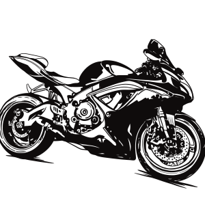 Suzuki bike illustration