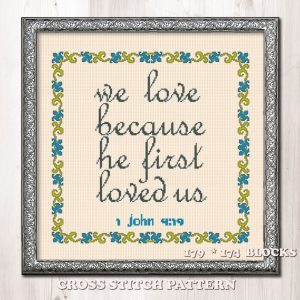 We love because he first loved
