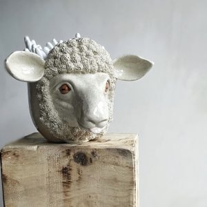 Ceramic sheep