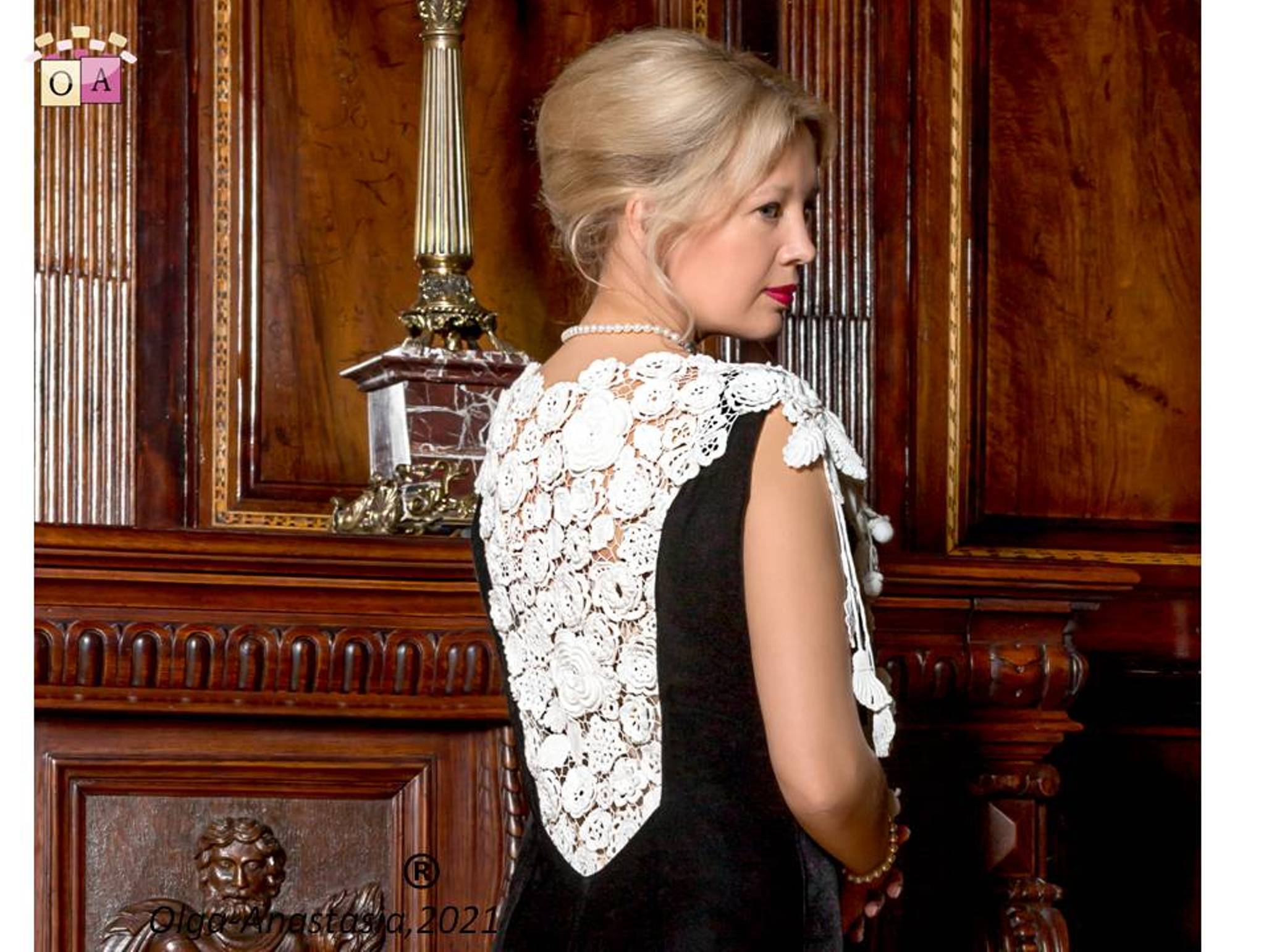 Dress crochet pattern- Irish lace crochet pattern 3 Dress crochet pattern- Irish lace crochet pattern - Image 3