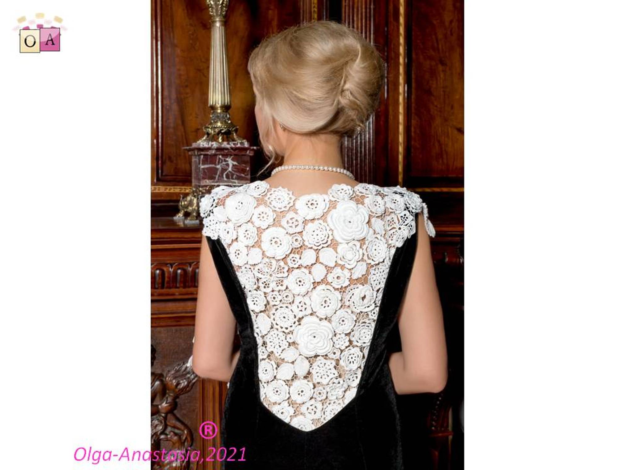 Dress crochet pattern- Irish lace crochet pattern 7 Dress crochet pattern- Irish lace crochet pattern - Image 7