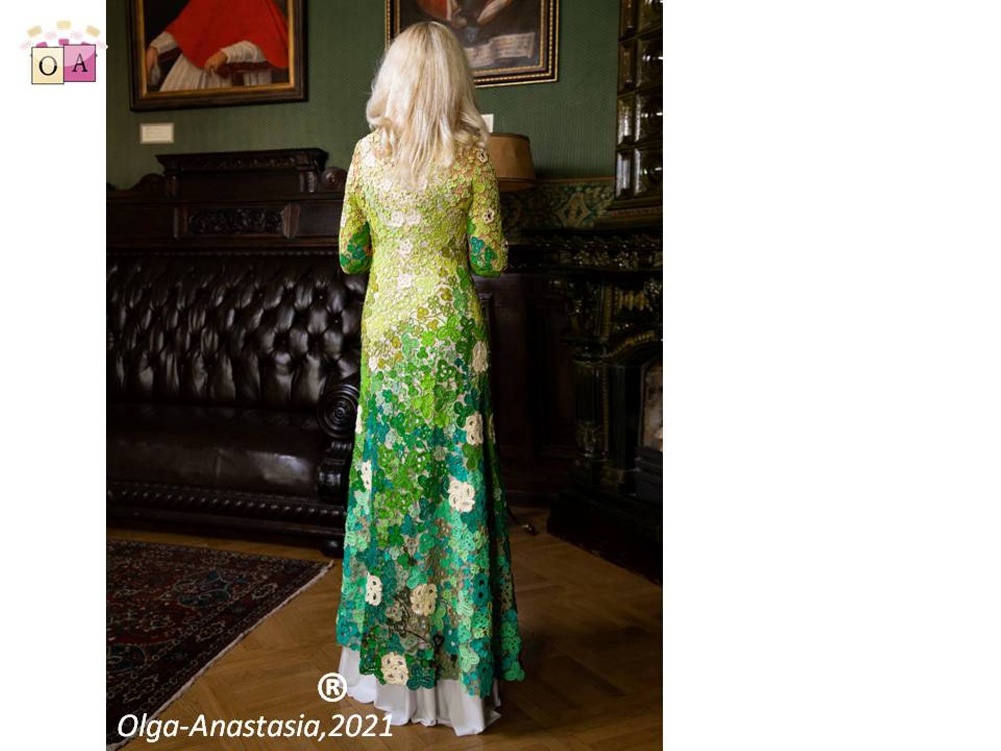 Dress crochet pattern- Irish lace crochet pattern 4 Dress crochet pattern- Irish lace crochet pattern - Image 4